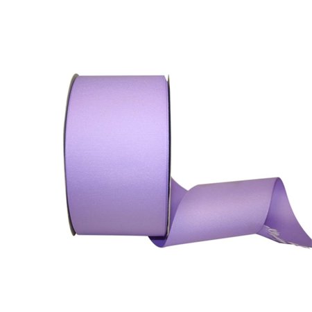 RELIANT RIBBON 3 in. 50 Yards Grosgrain Texture Ribbon, Light Orchid 5200-430-40K